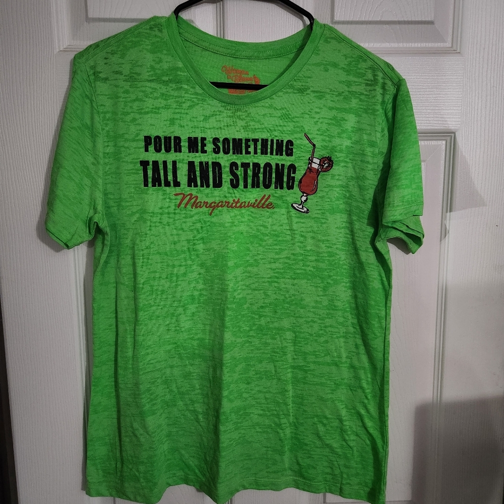 Green Margaritaville Graphic T-Shirt